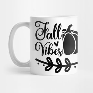 Fall Vibes Simple Lettering Mug